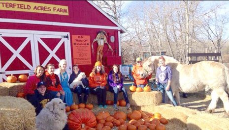 Family photo at Butterfield Acres Farm