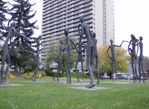 Family of Man Park in Calgary