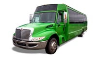 Green Godzilla Party Bus