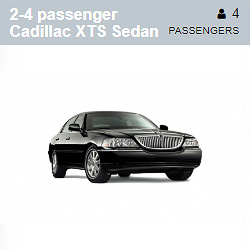 Cadillac XTS Sedan (2-4 Passengers)