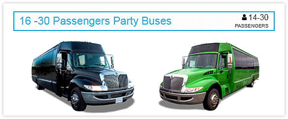 16-30 Passengers Party Bus