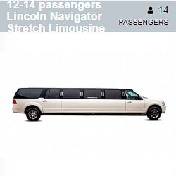 Lincoln Navigator Stretch Limousine (12-14 Passengers)