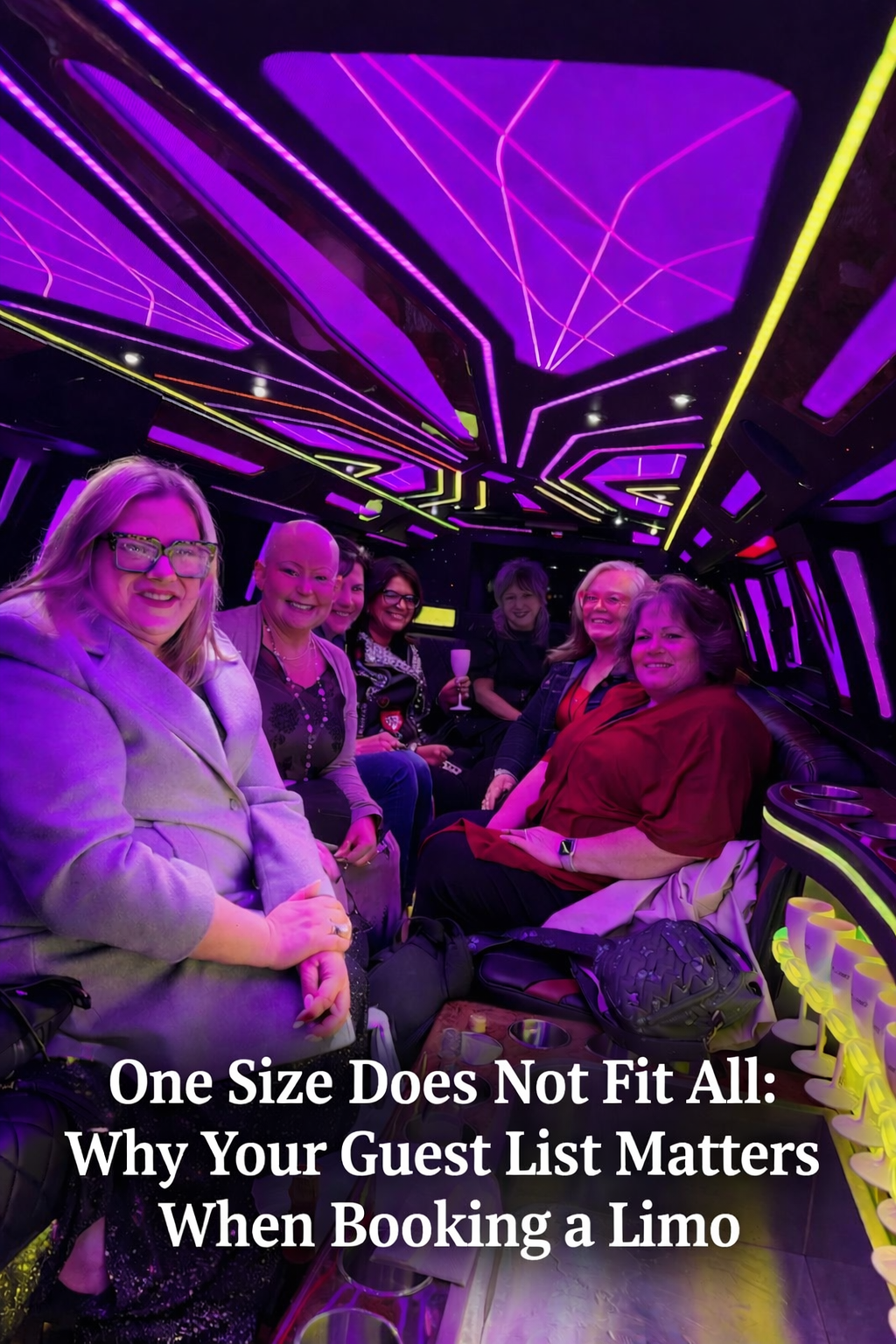 One Size Does Not Fit All: Why Your Guest List Matters When Booking a Limo