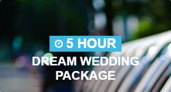5-Hour Dream Wedding Package